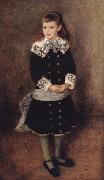 Pierre Renoir Marthe Berard(Girl Wearing a Blue Sash) oil painting